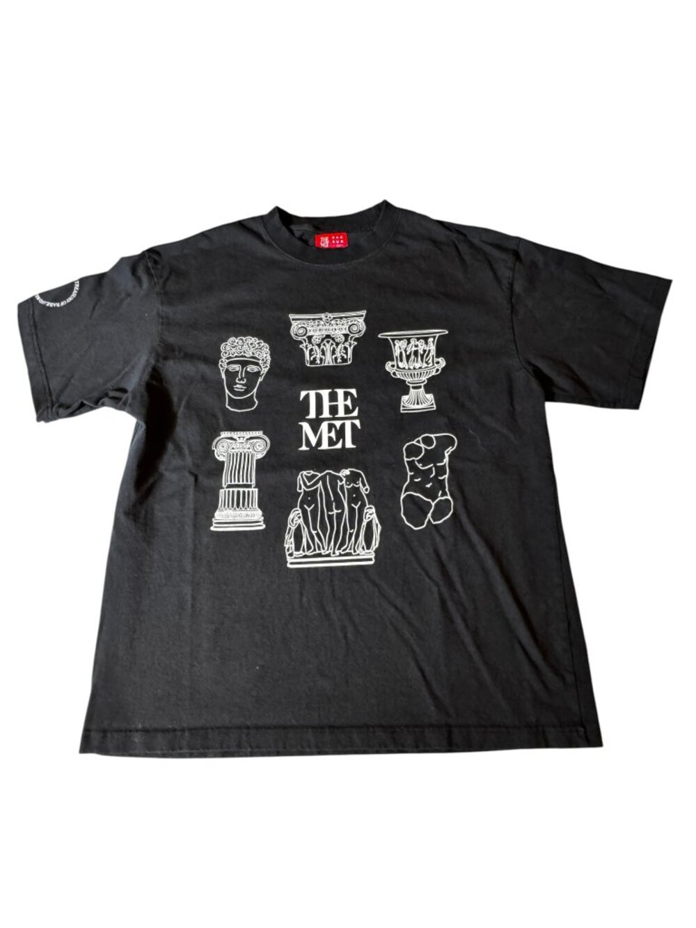 The Met x PacSun Black Museum Art Graphic T-Shirt Size Large